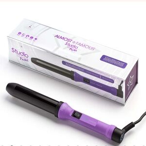 Almost Famous Purple and Black Curling Wand